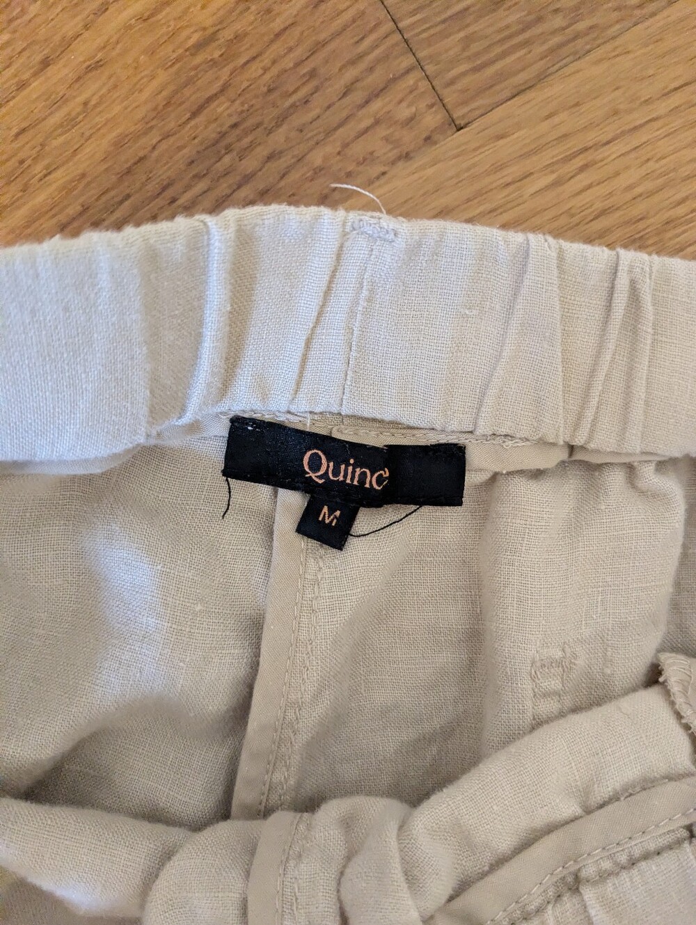 Quince 100% European Linen Pants - Flax Medium - Picture 5 of 6